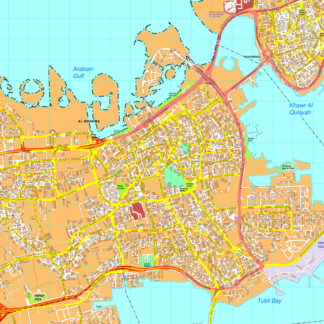 Al Manama map