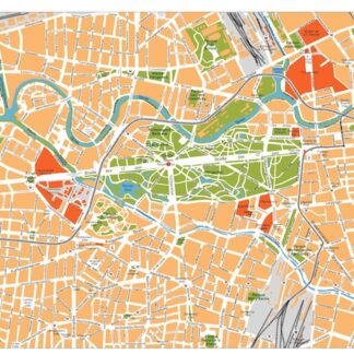 berlin vector map