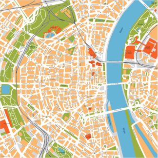 koln vector map
